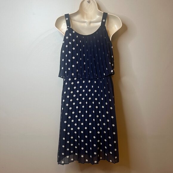 Flowy Polka Dot Summer Dress (S) - Picture 8 of 8